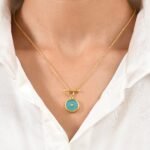 Amazonite T-Lock Necklace - Sol - Image 9