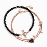 Black Obsidian Flow & Vibrations Bracelet - Image 3