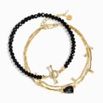 Black Obsidian Flow & Vibrations Bracelet - Image 5