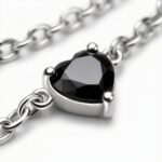 Black Obsidian Labradorite Necklace - Crush - Image 11