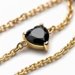 Black Obsidian Labradorite Necklace - Crush - Image 12