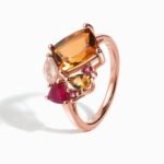 Citrine Ring - Tonal Cluster - Image 16