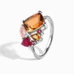 Citrine Ring - Tonal Cluster - Image 15