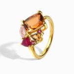 Citrine Ring - Tonal Cluster - Image 17