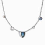 Labradorite Pearl Necklace - Heirloom