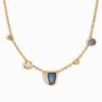 Labradorite Pearl Necklace - Heirloom - Image 4