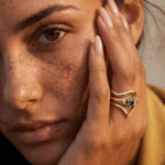 Blue Topaz Evil Eye & Infinite & Waves Rings - Image 7