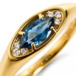 Blue Topaz Evil Eye & Infinite & Waves Rings - Image 9