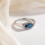 Blue Topaz Evil Eye & Infinite & Waves Rings - Image 10
