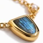 Labradorite Pearl Necklace - Heirloom - Image 11