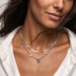 Labradorite Pearl Necklace - Heirloom - Image 3