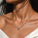 Labradorite Pearl Necklace - Heirloom - Image 5