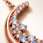 Moonstone White Zircon Necklace - Lush Luna - Image 12