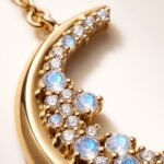 Moonstone White Zircon Necklace - Lush Luna - Image 13