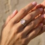 Mother of Pearl Ruby Ring - Serpent - Image 2
