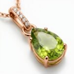 Peridot Necklace Sway - August Birthstone - Image 12