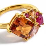 Citrine Ring - Tonal Cluster - Image 14