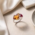 Citrine Ring - Tonal Cluster - Image 18