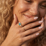 Amazonite Heirloom & Magma Rings - Image 7