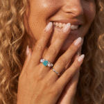 Amazonite Heirloom & Magma Rings - Image 6