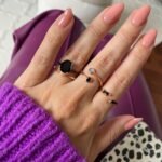 Adjustable Black Obsidian Labradorite Ring - Evolve - Image 12