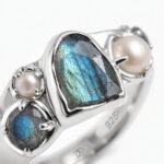 Labradorite Heirloom & Magma & Waves Rings - Image 8