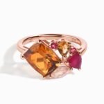 Citrine Ring - Tonal Cluster - Image 4