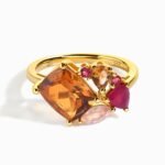Citrine Ring - Tonal Cluster - Image 7