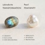 Labradorite Pearl Necklace - Heirloom - Image 7