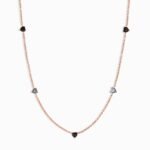 Black Obsidian Labradorite Necklace - Crush - Image 3