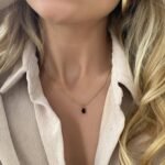 Black Obsidian Necklace - Shield - Image 12
