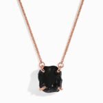 Raw Crystal Necklace - Black Obsidian 'Strength' - Image 3
