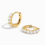 Moonstone Earrings - Bonny Hoops - Image 5