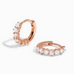 Moonstone Earrings - Bonny Hoops - Image 3