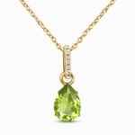 Peridot Necklace Sway - August Birthstone - Image 5