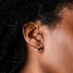 Black Obsidian Earrings - Loveliness Hoops - Image 6