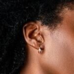 Moonstone Earrings - Loveliness Hoops - Image 4