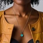 Amazonite T-Lock Necklace - Sol - Image 2