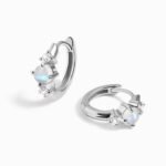 Moonstone Earrings - Loveliness Hoops