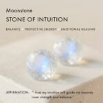 Moonstone & Opal Hoop Earring Set - High Vibes - Image 7