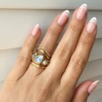 Moonstone Heirloom & Magma & Waves Rings - Image 18