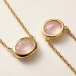 Rose Quartz Necklace - Skin-Touch - Image 16